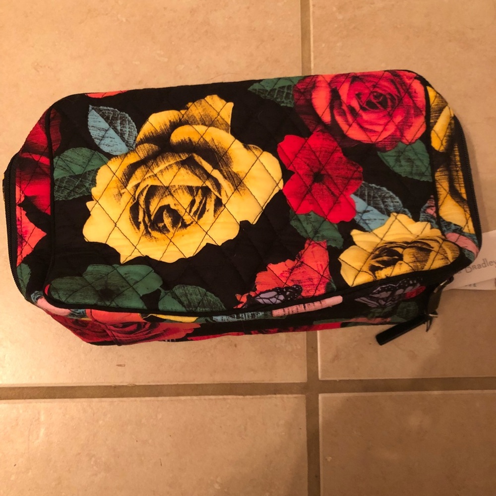 Vera Bradley Havana Rose Iconic Blush & Brush